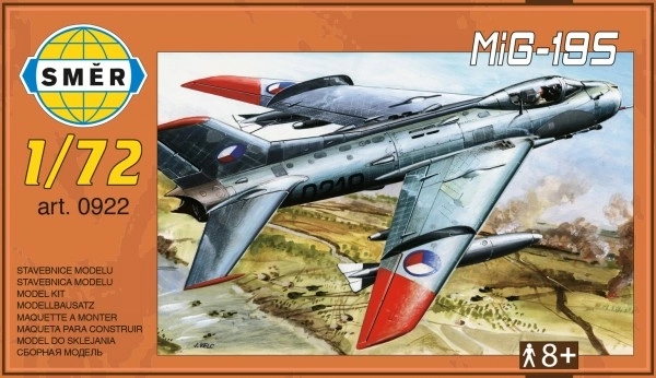 Model MIG-19S 12,5x18cm i æske 25x15x5cm
