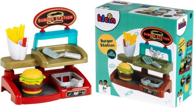 Burger shop – kreativt legesæt med burger og pommes frites