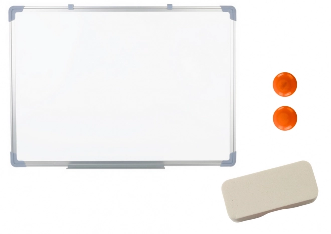 Sletbar magnetisk tavle Svamp 2 magneter 45x60cm