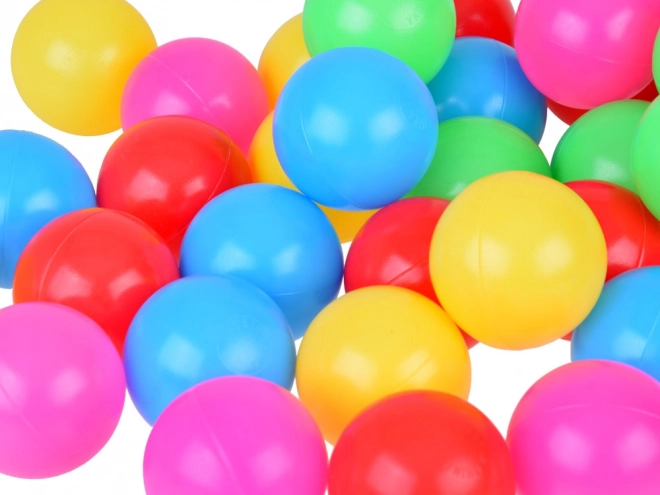 Farverige kuglelegedimmere 6cm 50 stk kugler i blød plast ZA5411