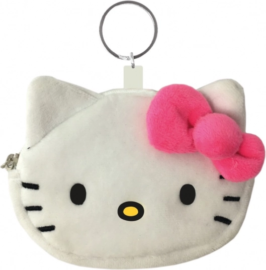 Hello Kitty tekstilpung til nøgler