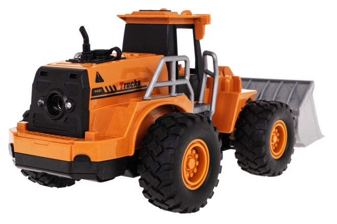 R/C Bulldozer med lys- og røgfunktion