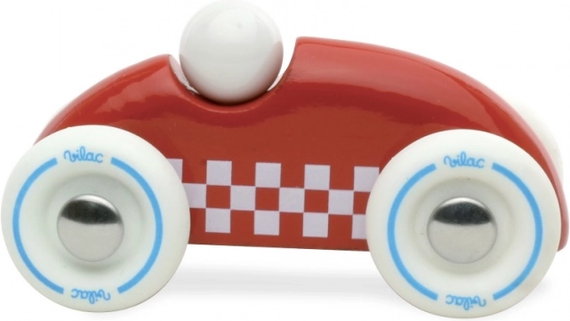 Vilac mini rally-løb bil i træ rød