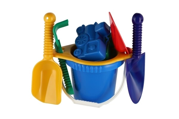 Spand si0at, skovl, handelskop, riven, plastic i net 20x28x12cm 12m+