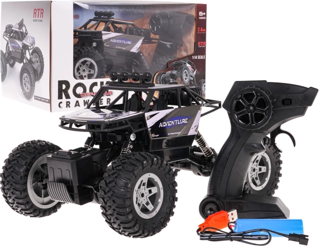 RC terrængående bil Rock Shake 1:14 4x4 – Blå
