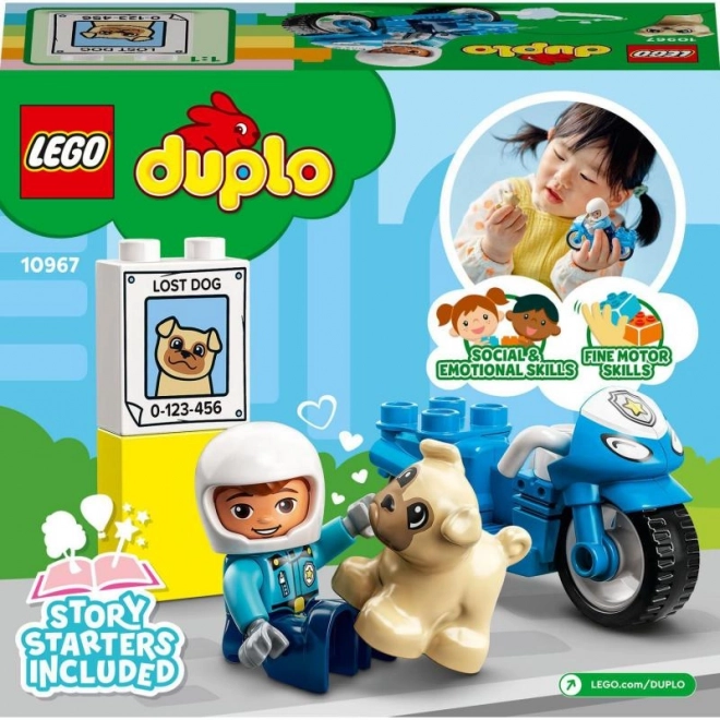 LEGO Duplo 10967 Politimotorcykel