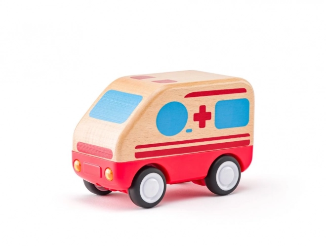 Ambulance med lyd- og lyseffekter