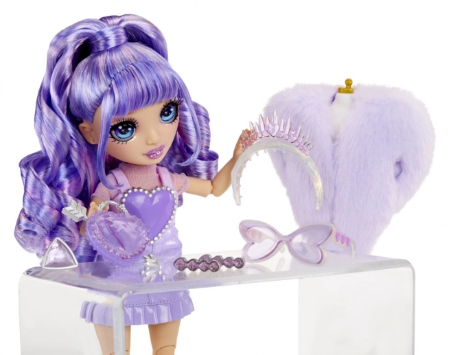 Rainbow High Kreative Krystaller dukke – Violet Willow