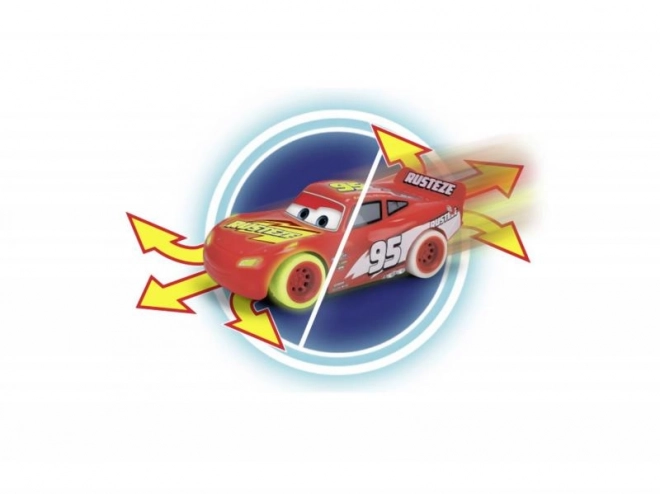 RC Biler Blesk McQueen Turbo Glow Racers 1:24, 2kan