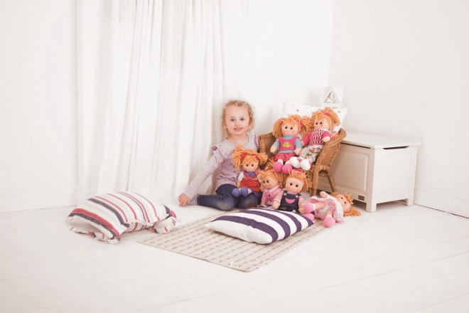Bigjigs Toys Blå pyjamas til dukke 28 cm