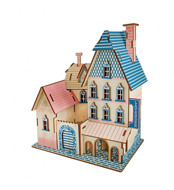 Woodcraft Træ 3D puslespil Villa PACA