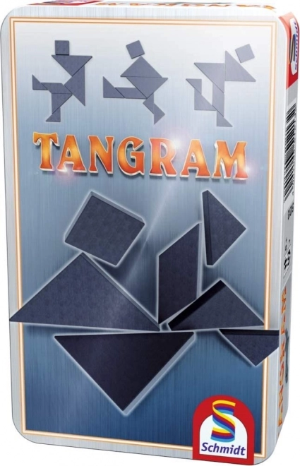 SCHMIDT Tangram i metalkasse