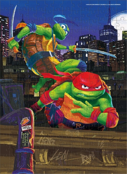 DODO Puzzle Teenage Mutant Ninja Turtles: Leonardo og Rafael 250 brikker