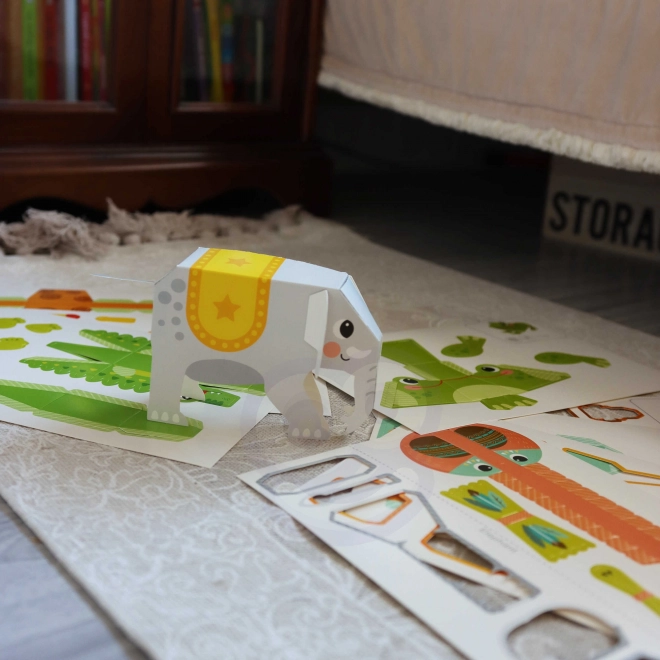 Woopie art&fun kreativ sæt origami 3D dyrefigurer