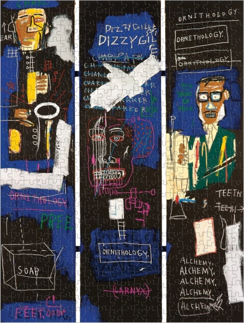 Puslespil Basquiat: Hornspillere 500 brikker