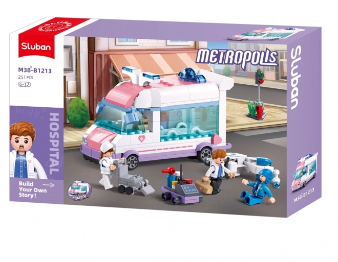 Sluban Metropolis M38-B1213 Mobilt Redningstjeneste Førstehjælp