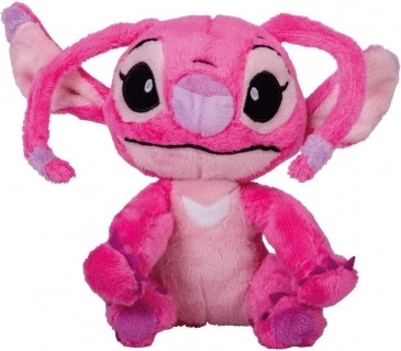 Plys engel Siddende Stitch rosa 22 cm