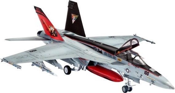 Plastikmodel af fly REVELL F/A-18E Super Hornet 1:144