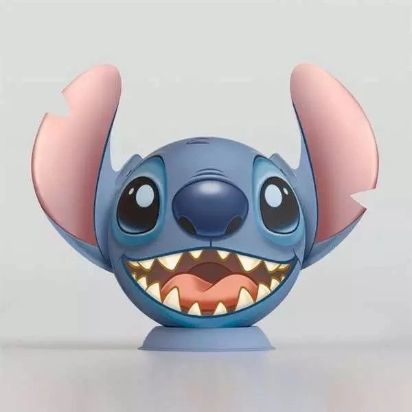 RAVENSBURGER Puzzleball Stitch med ører 77 brikker