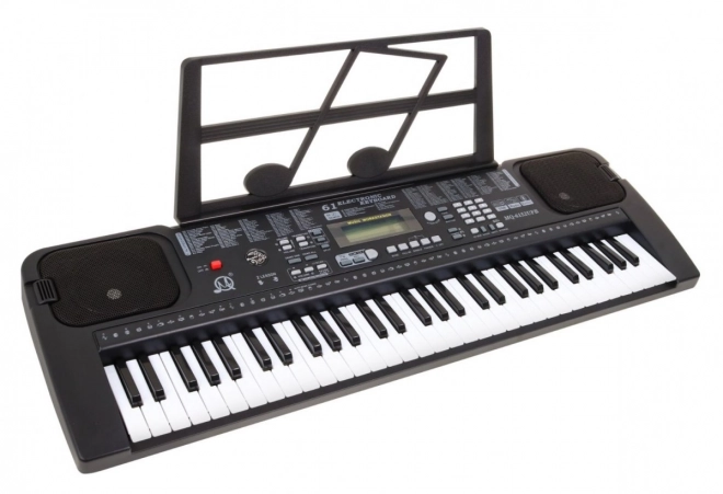 Tastatur med mikrofon til børn 5+ Taktometer USB MP3 Radio - Model nr. 6152