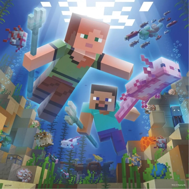 Minecraft Biomer 3x49 brikker
