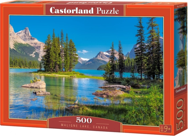 Puslespil 500 brikker Maligne Lake Canada