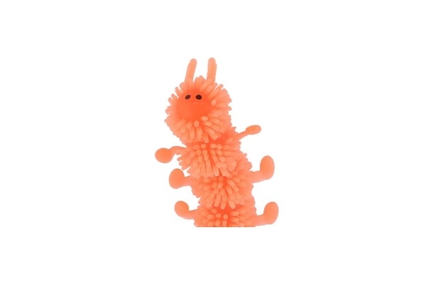 Housenka katte anti-stress silikone 24cm mulighed for 4 farver
