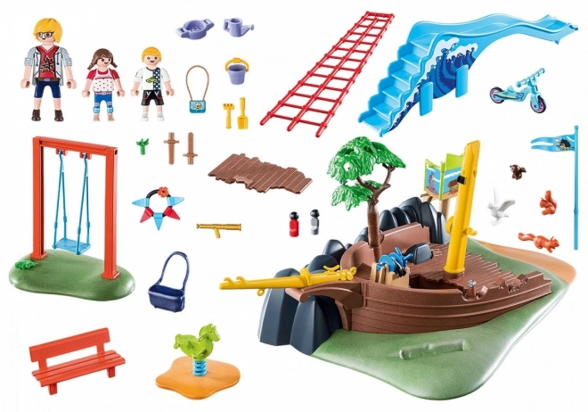 PLAYMOBIL1 City Life 70741 Legeplads med skibsvrag