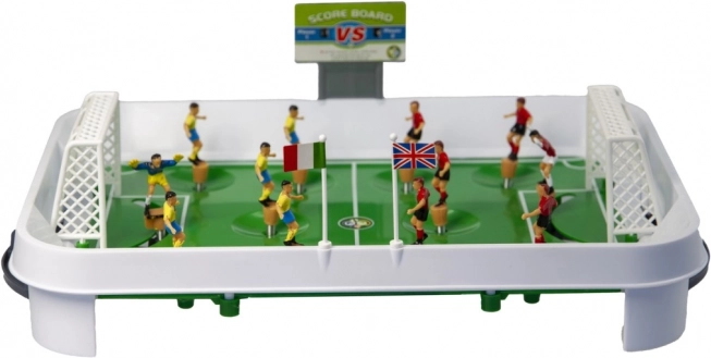 Bord-flick-fodbold – minispil for to spillere