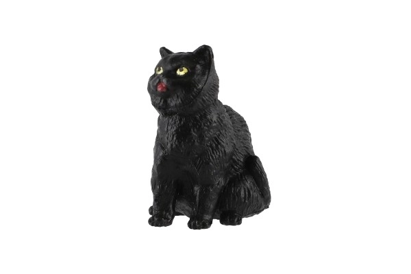 Plastfigur af hund og kat - blandede arter