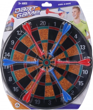 Magnetisk dartskive med pile 30 cm