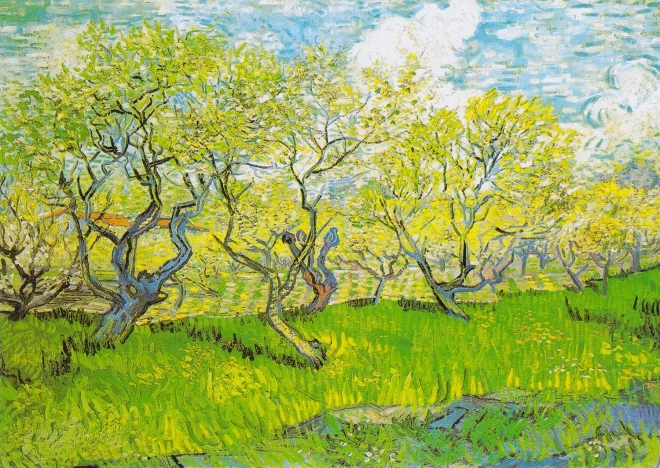 Puslespil Vincent van Gogh: Blomstrende Have 1000 brikker