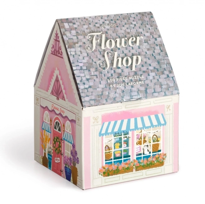 Galison Puslespil Blomsterbutik Joy Laforme 500 brikker