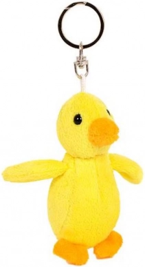 Plysbamse-nøglering – lille and 4 × 8 cm