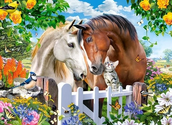Puzzle 100 brikker Best Friends