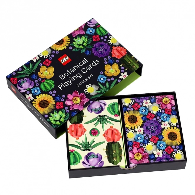 Botaniske spillekort LEGO fra Chronicle Books