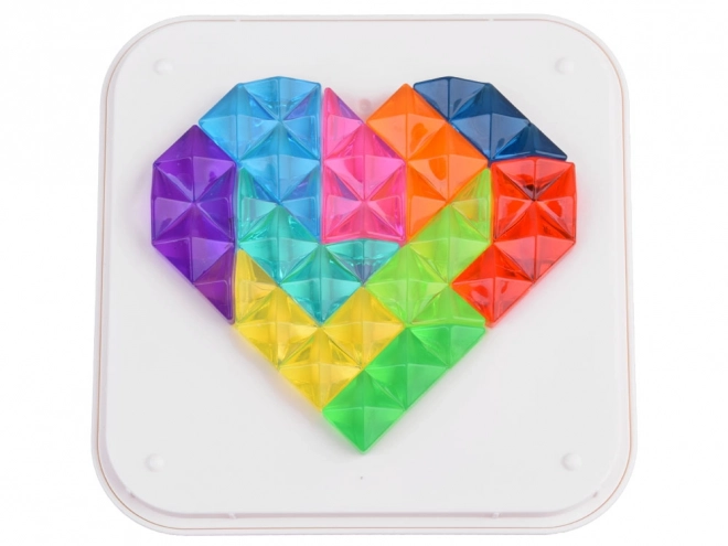 Farverig Diamant Puslespil
