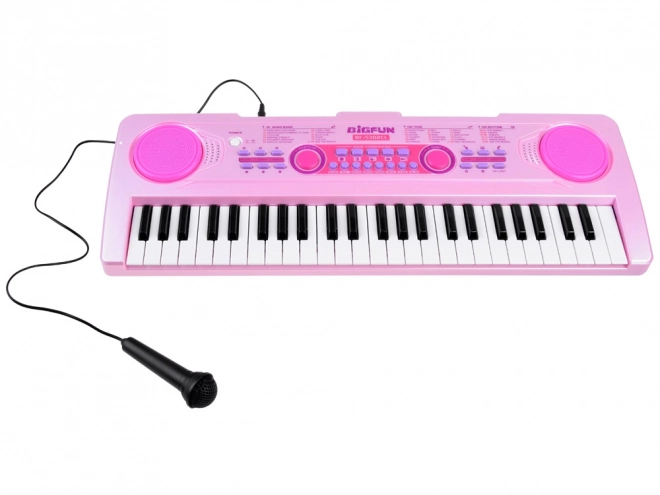 Keyboardorgel med belyste taster IN0151