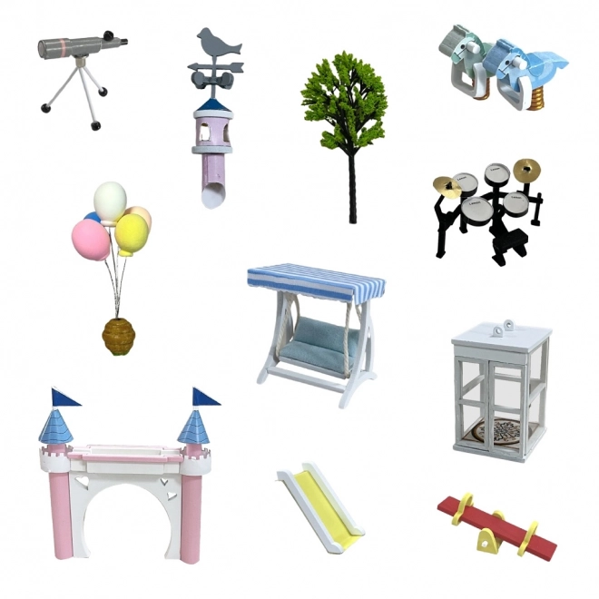 Dvǐđěťi miniature hus Eventyrslot