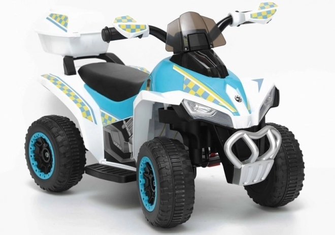 Genopladelig Firehjuling GTS1188-A Politi Hvid