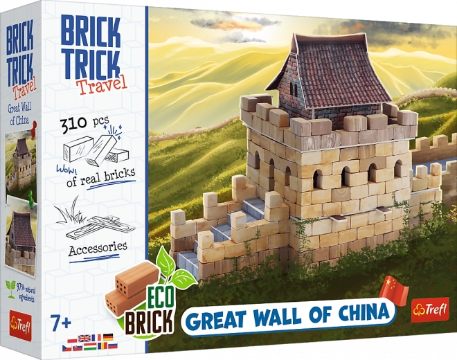 TREFL Brick Trick Travel – Den Kinesiske Mur, 310 dele
