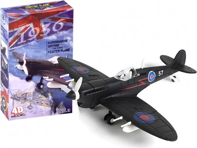 Plastmodel af fly 1:48