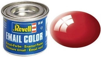 Emaljemaling Ferrari rød blank 14 ml