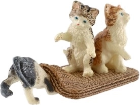 3 katte i én pakke