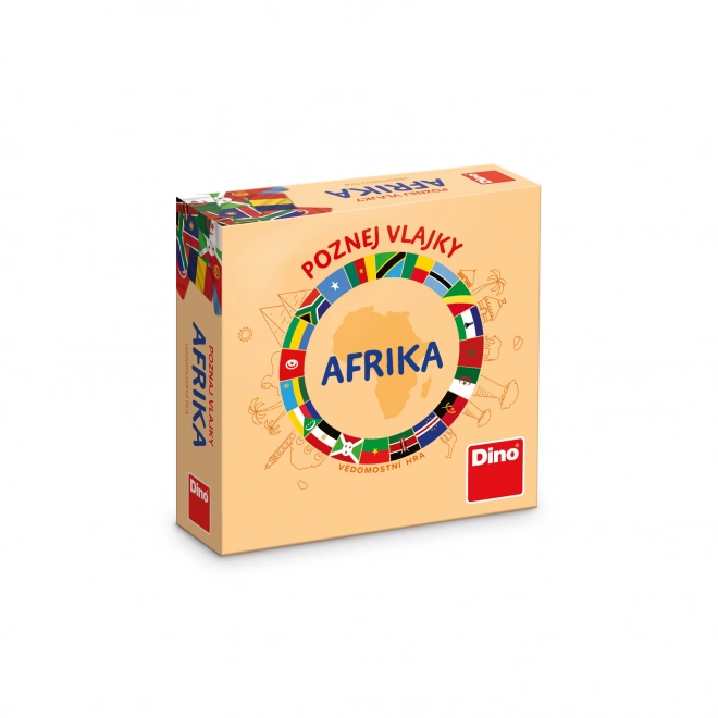 Dino rejse spil Kend flag Afrika