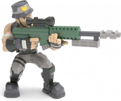 Detaljeret actionfigur