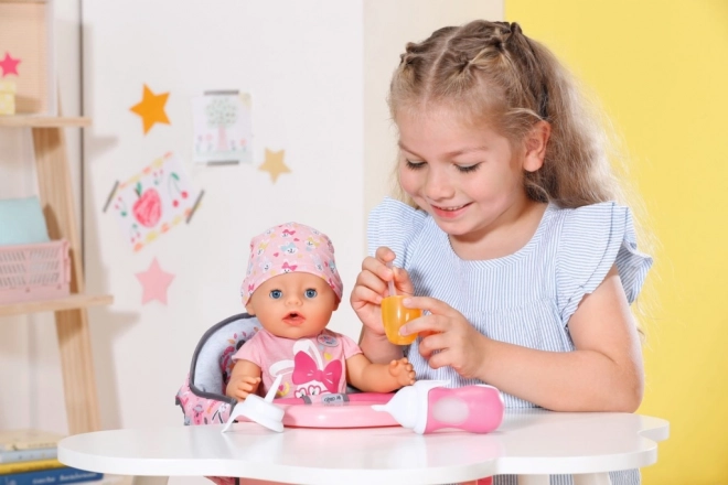 Interaktiv flaske og ske til BABY Born dukker