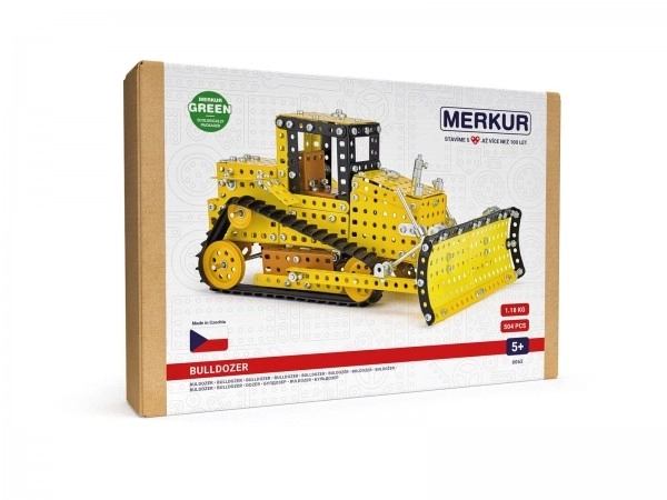 Byggesæt MERKUR Bulldozer 535stk i kassen 33x23x5,5cm