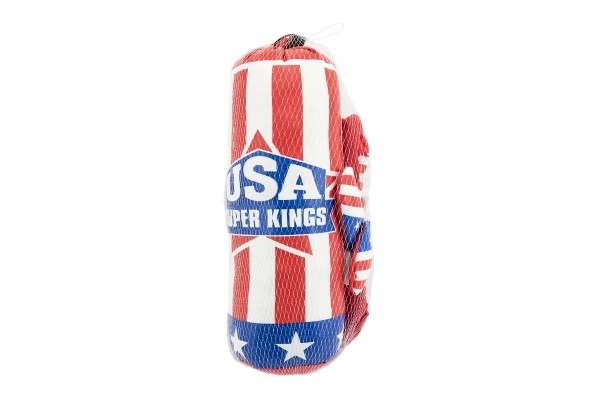 Boksepose 10x33cm + handsker i net
