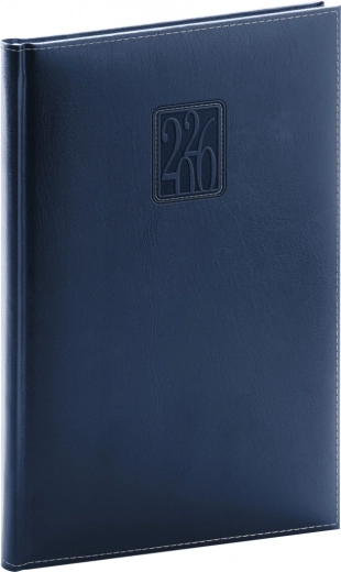 Ugeplanlægger NOTIQUE Panama 2026 mørkeblå 15 x 21 cm